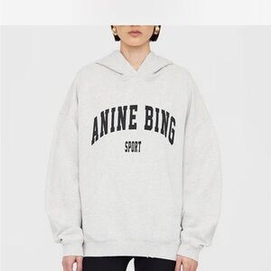 Anine Bing Sport Grey Hoodie